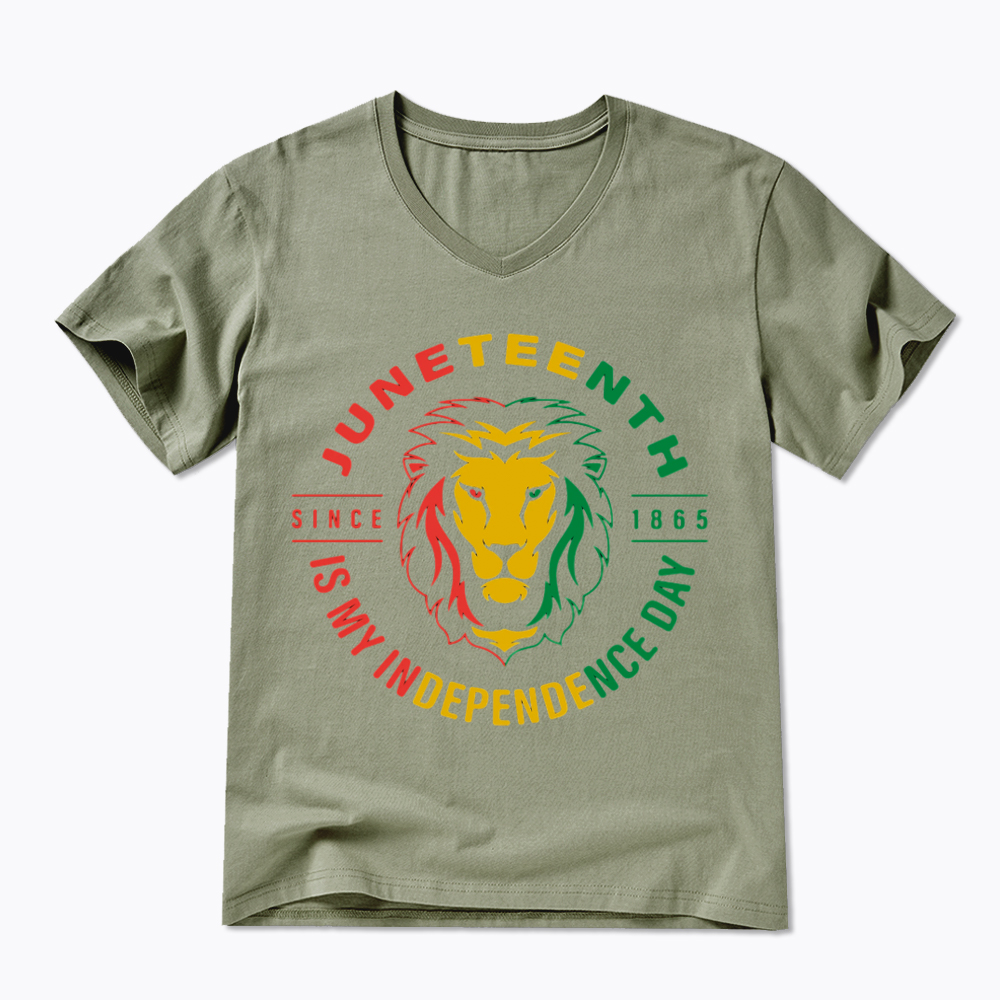 Juneteenth History V-Neck Classic T-Shirt