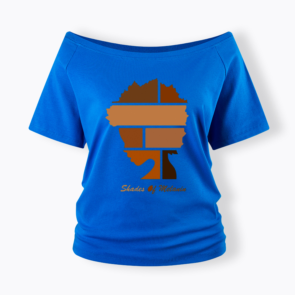 Shades Of Melanin Off Shoulder T-shirt
