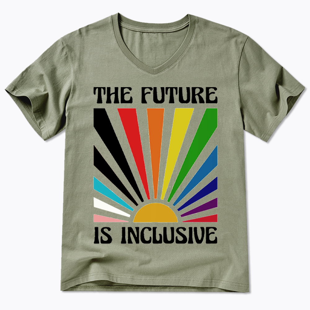 The Future is Inclusive V-Neck Classic T-Shirt