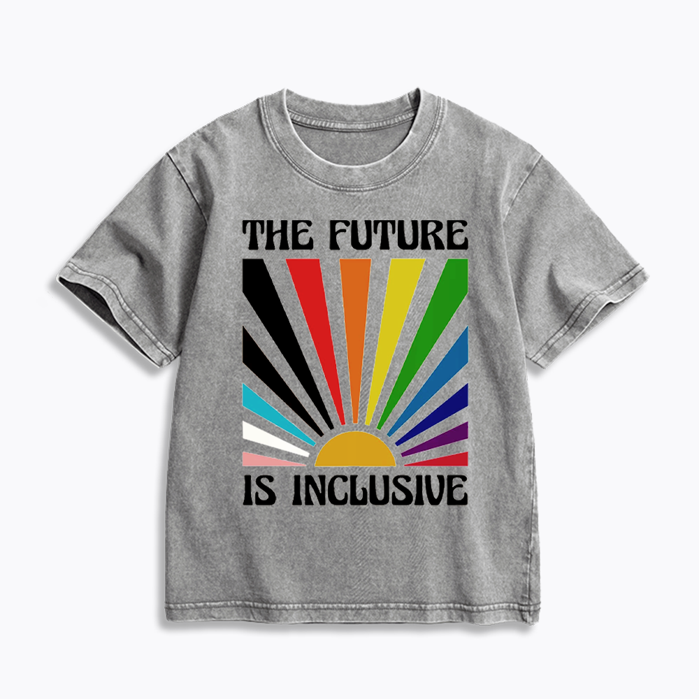 The Future is Inclusive Kids Washed T-Shirt