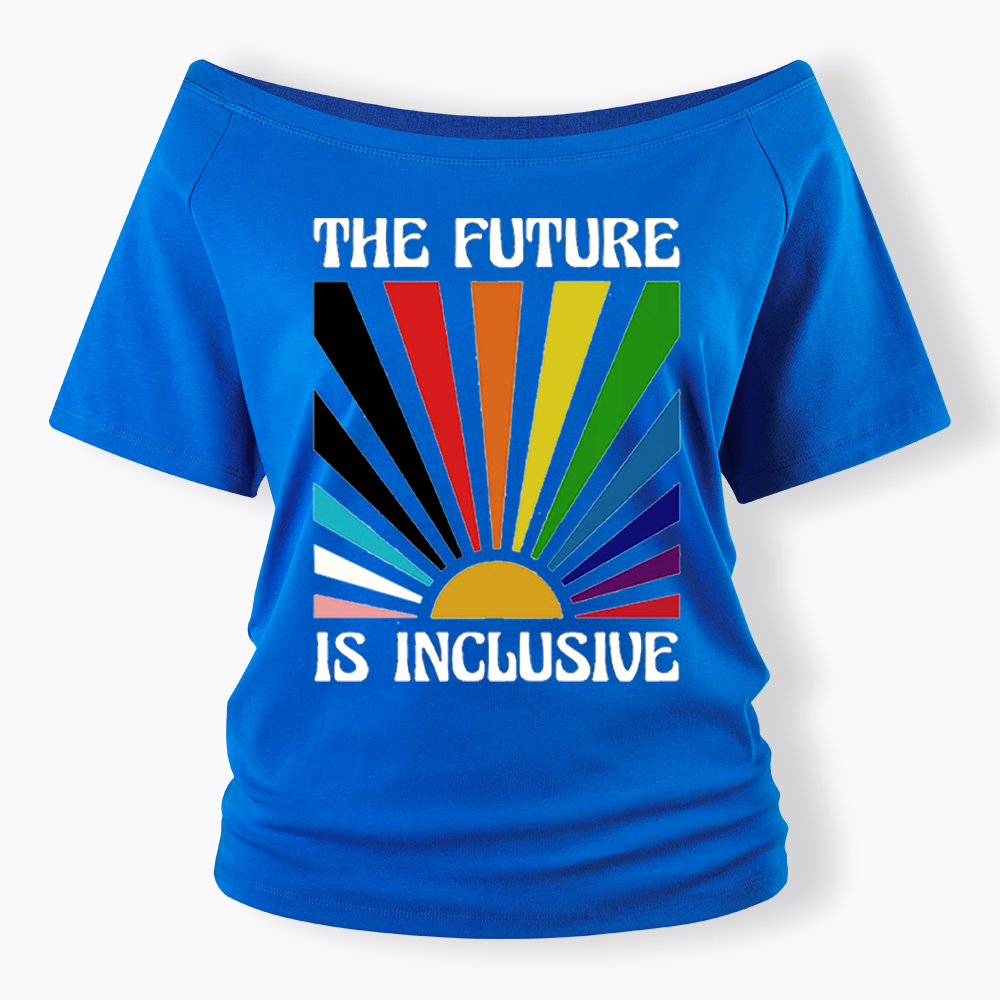 The Future is Inclusive Off Shoulder T-shirt