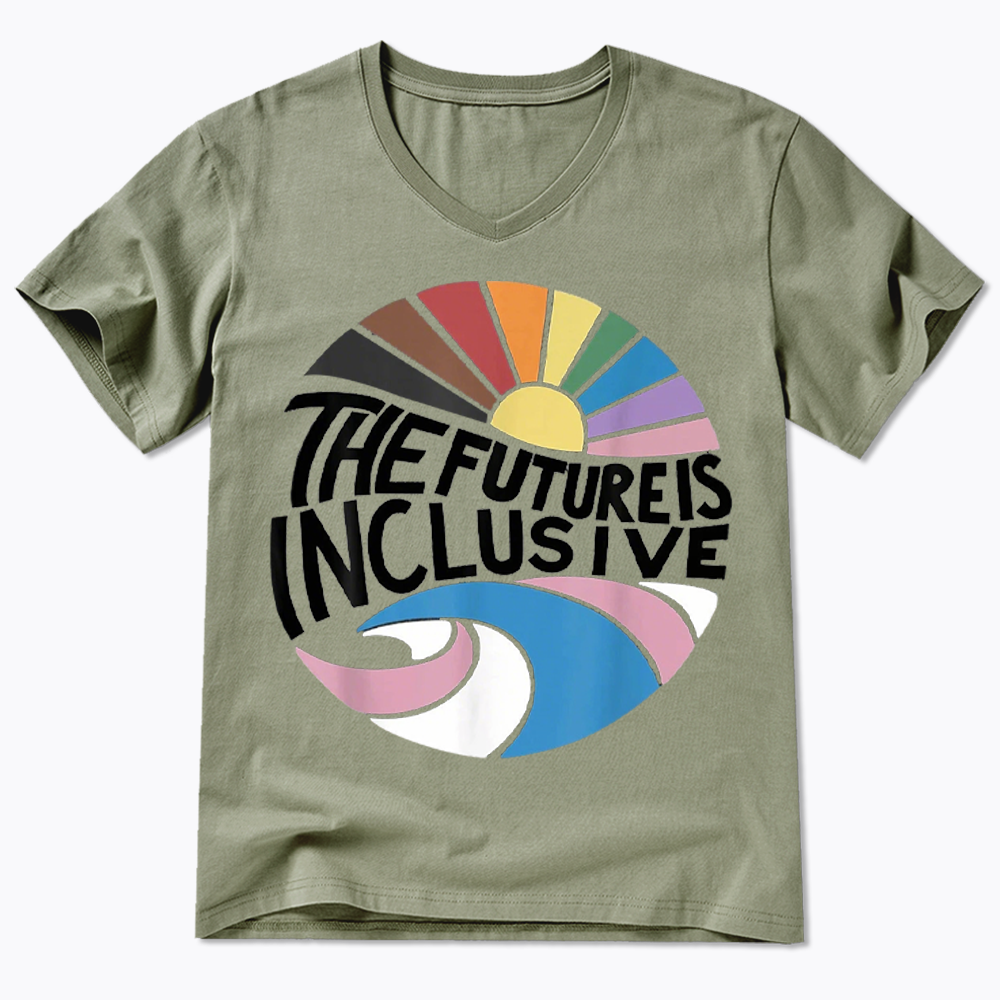 The Future Is Queer V-Neck Classic T-Shirt