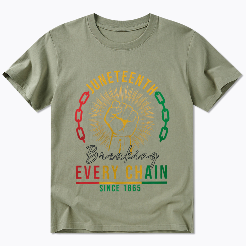 Breaking Every Chain Juneteenth Classic T-Shirt