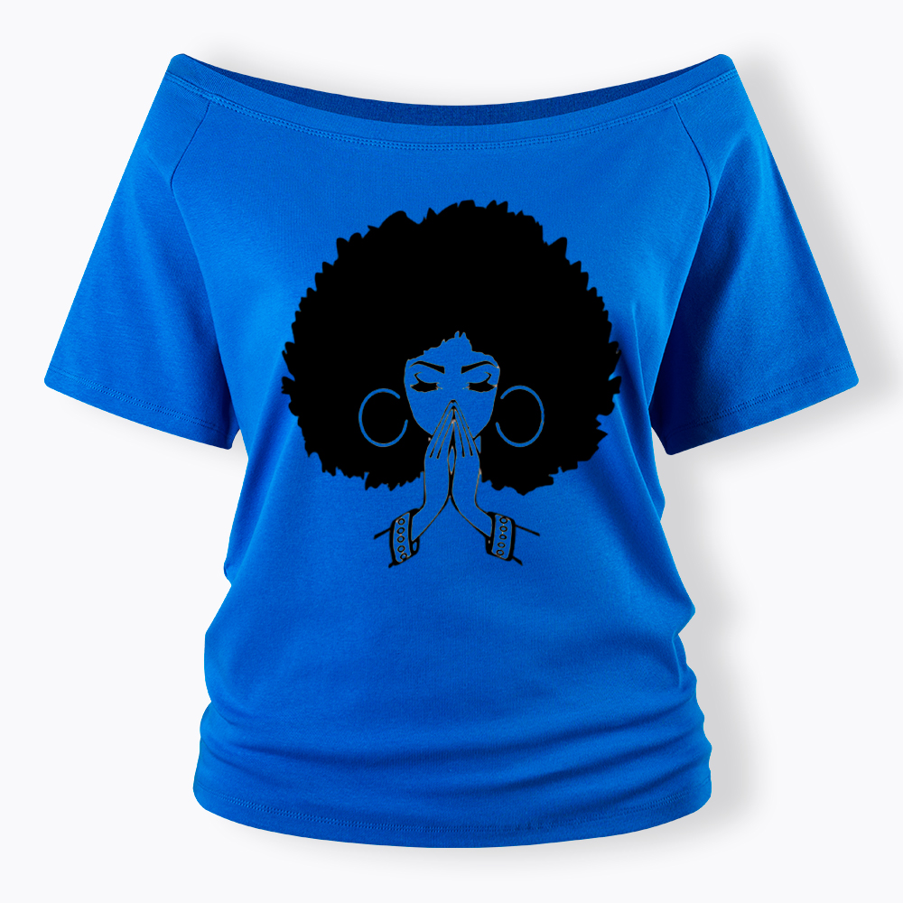 Black Girl Magic Off Shoulder T-shirt