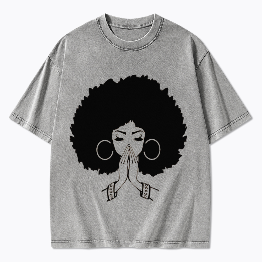 Black Girl Magic Washed T-Shirt