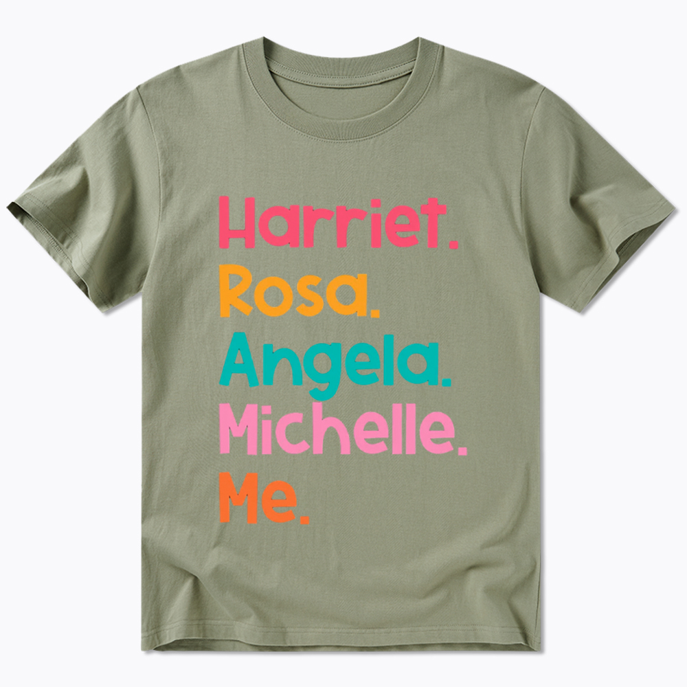 Women Leaders Harriet Rosa Angela Michelle Me Classic T-Shirt