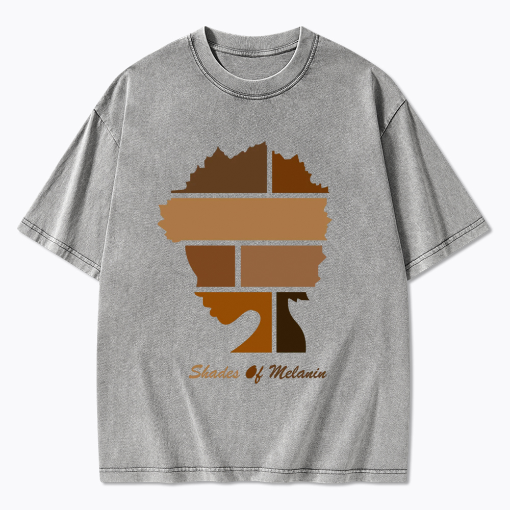 Shades Of Melanin Washed T-Shirt
