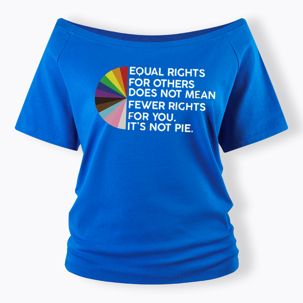 Equal Rights for Others Off Shoulder T-shirt