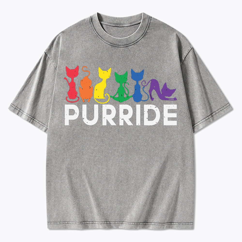 Purride Cat Washed T-Shirt