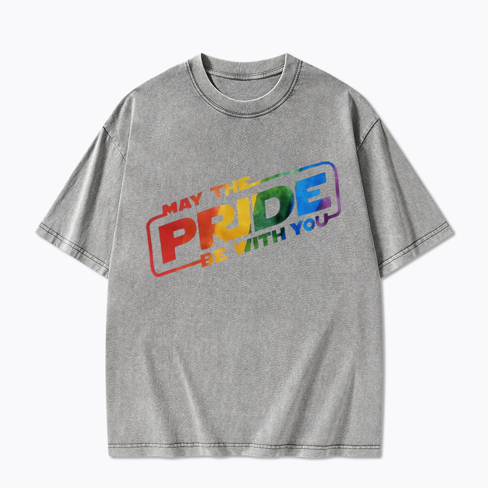 Rainbow Pride Washed T-Shirt
