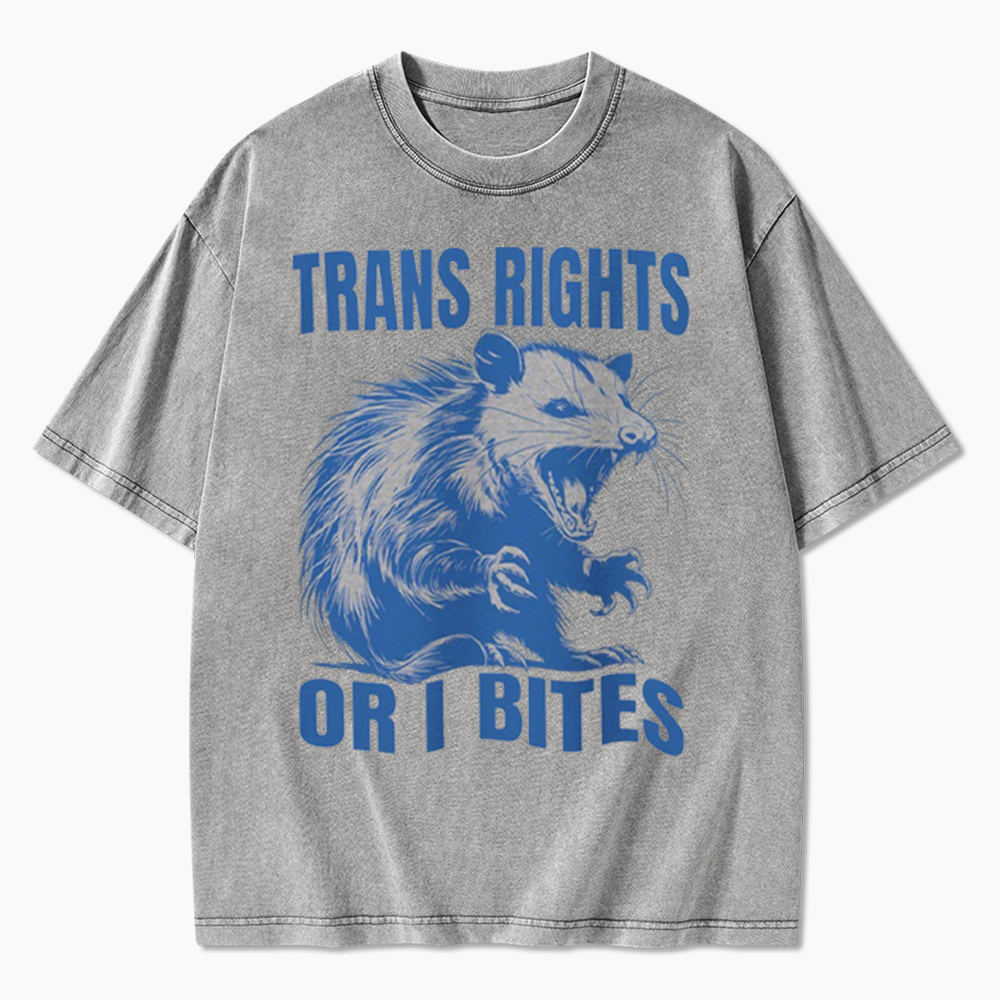 Trans Rights Washed T-Shirt