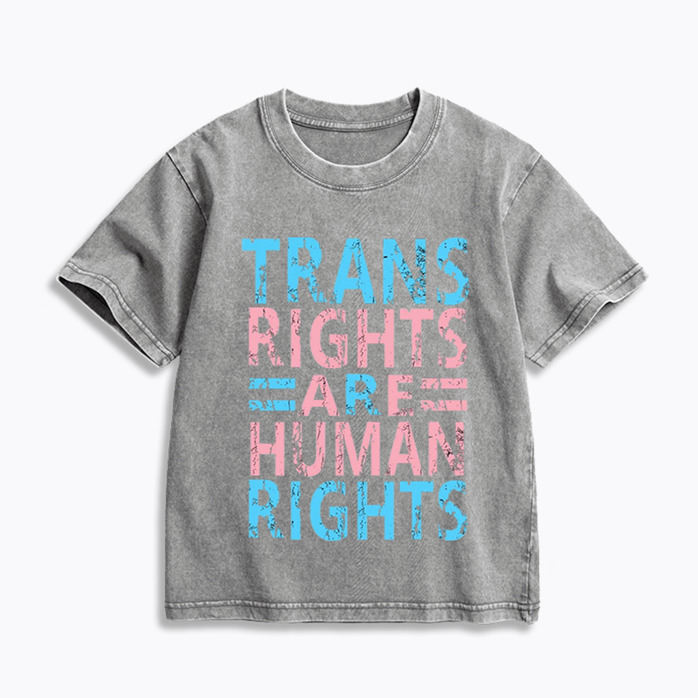 Human Rights Kids Washed T-Shirt 
