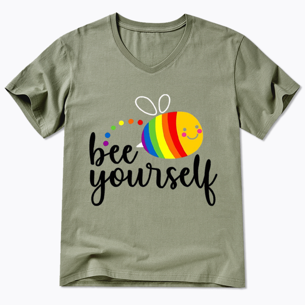 Bee Yourself V-Neck Classic T-Shirt