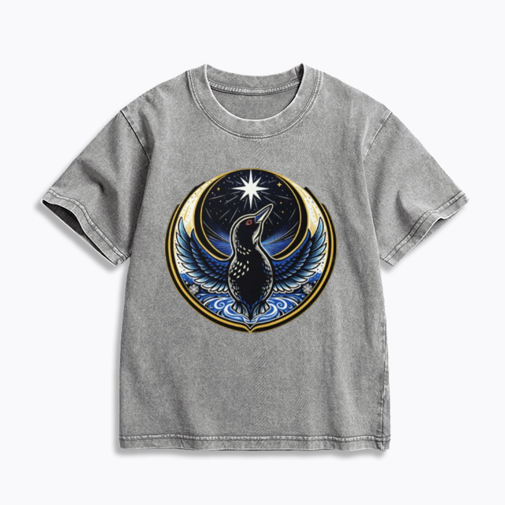 Rebel Loon Kids Washed T-Shirts
