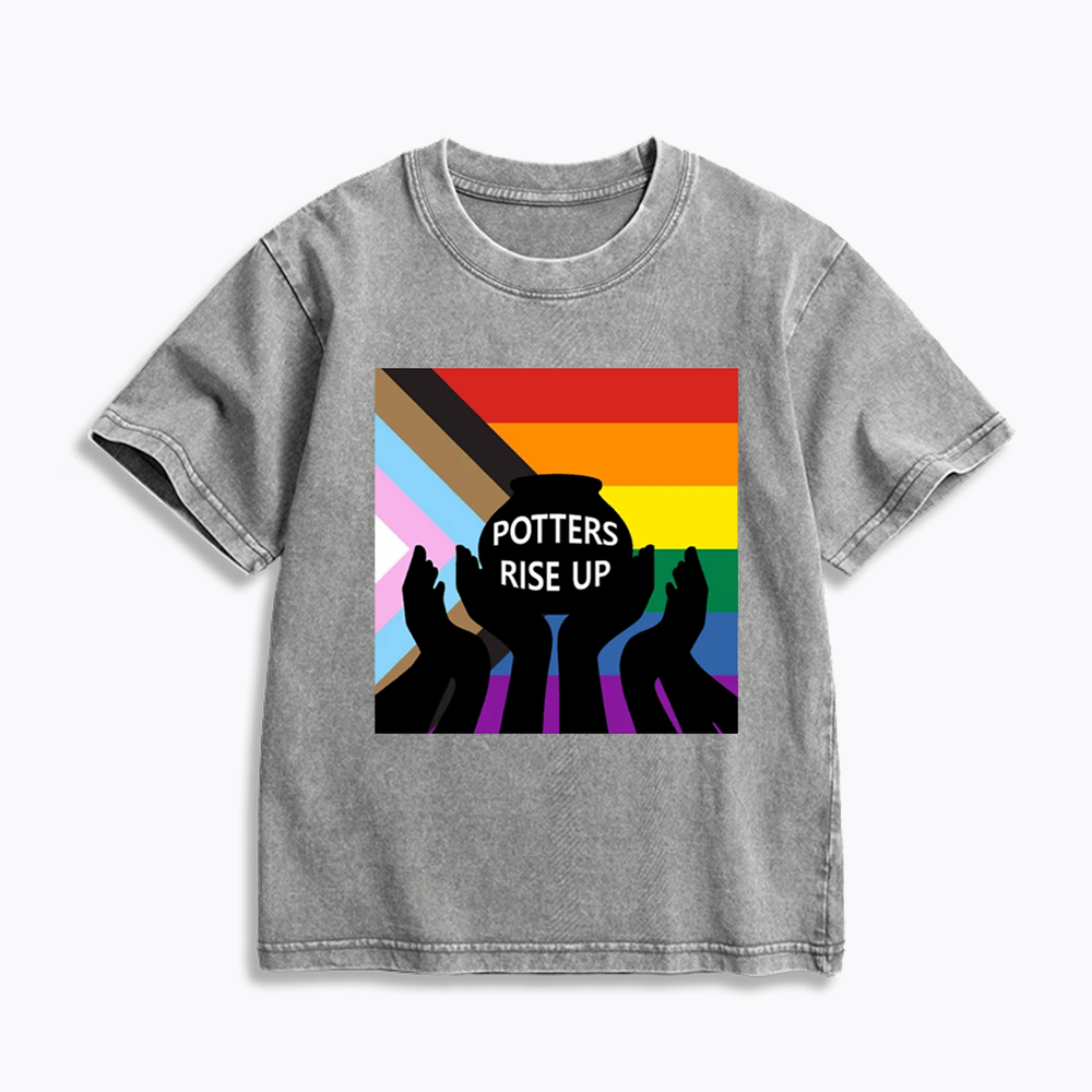 Inclusive Pride Kids Washed T-Shirts