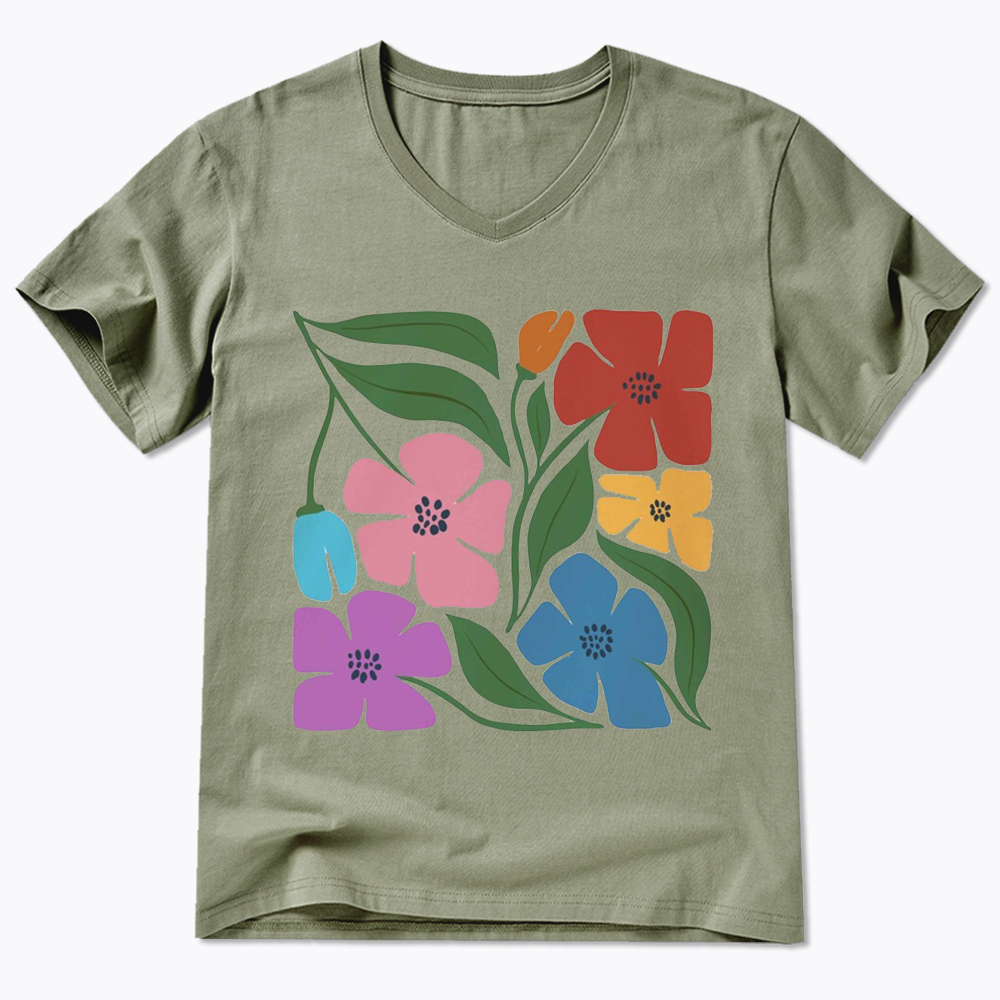 Subtle Pride V-Neck Classic T-Shirt