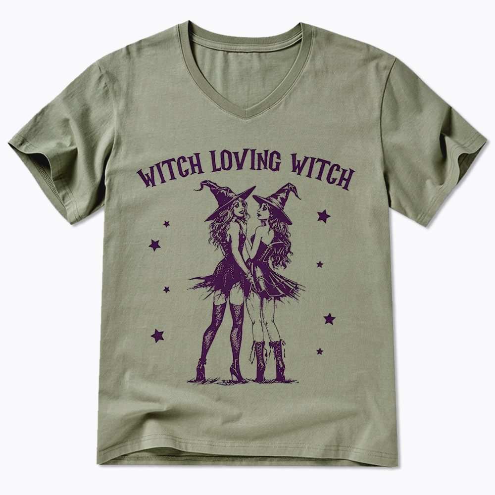 Subtle Lesbian Baby V-Neck Classic T-Shirt