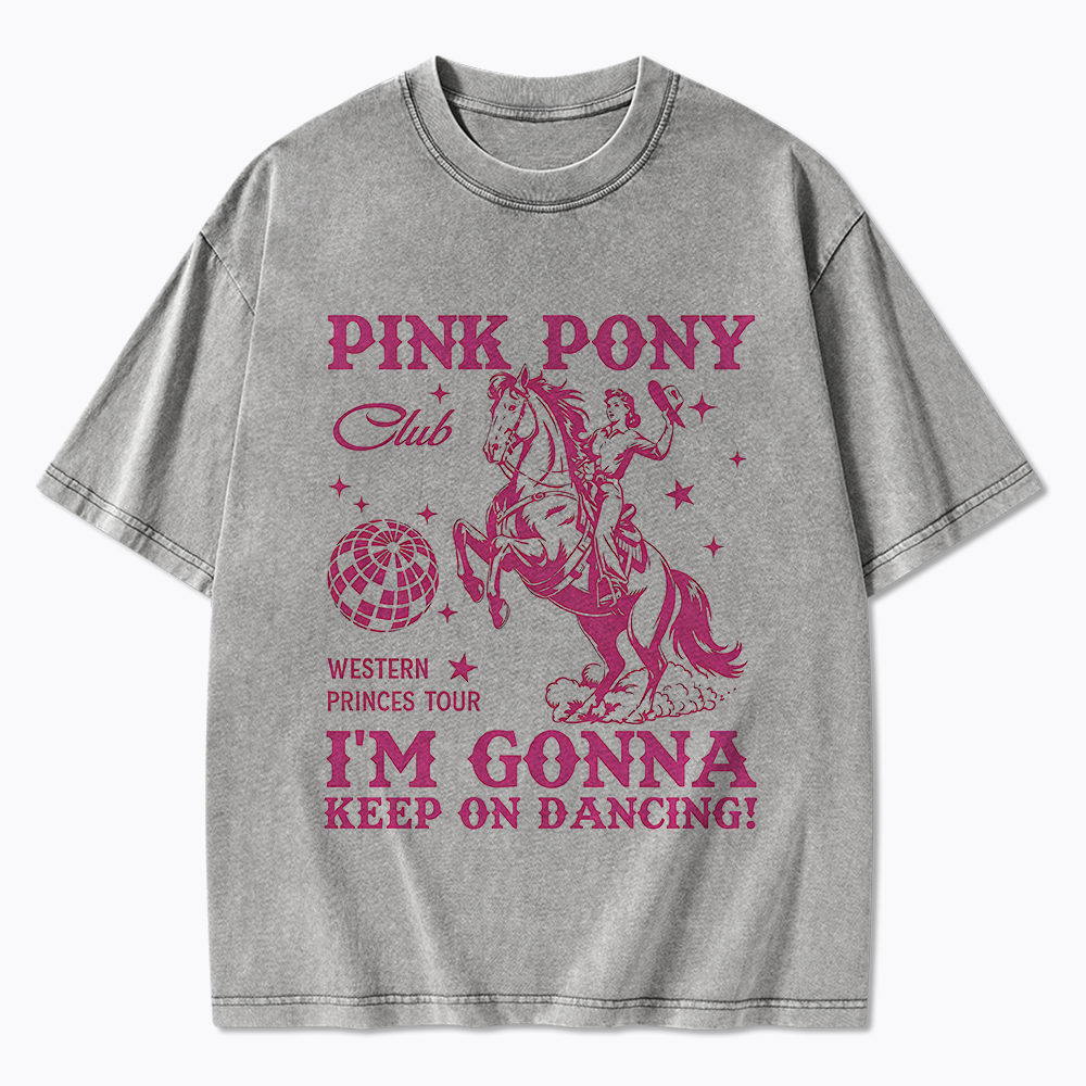 Pink Pony Club Washed T-Shirt