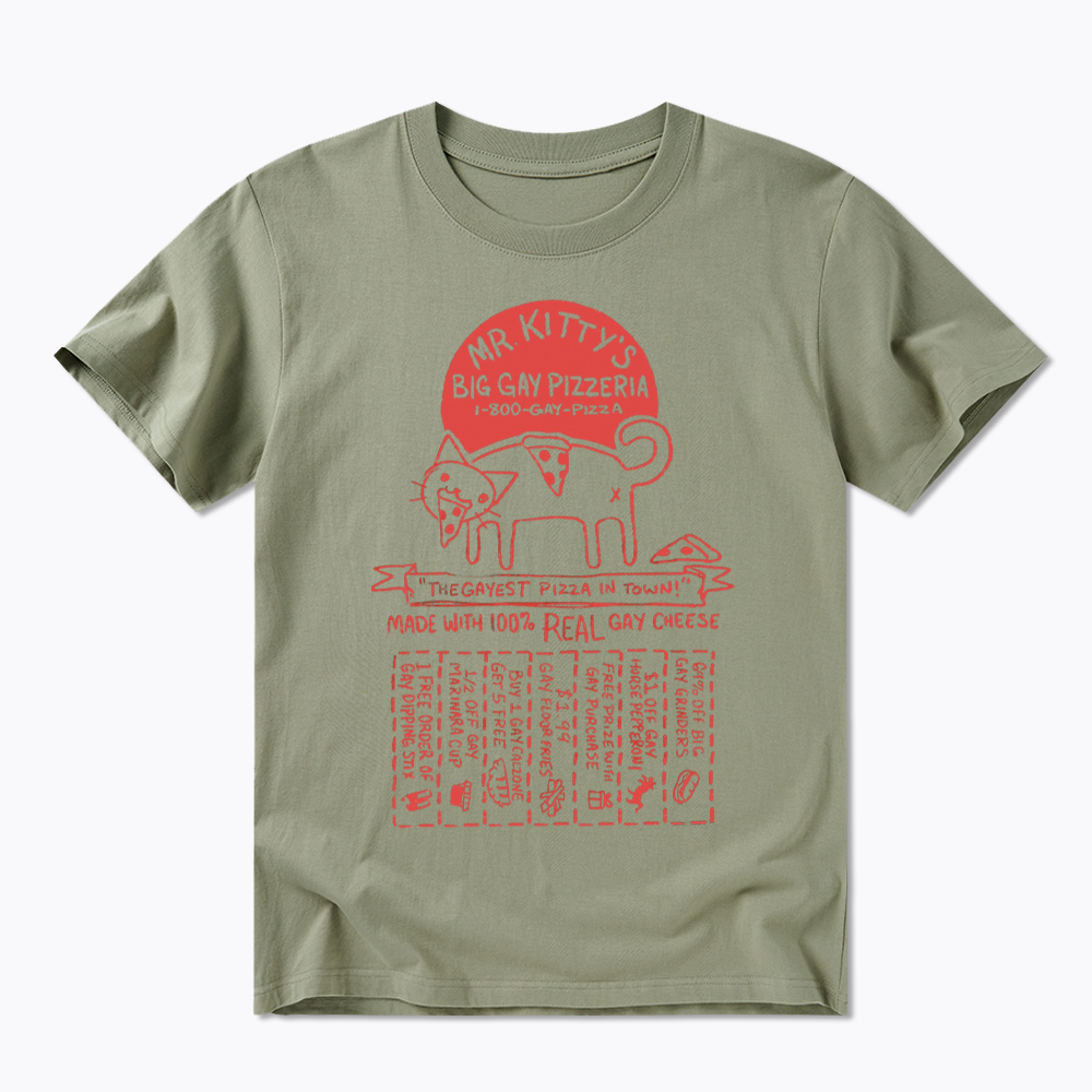 MR. KITTY’S BIG PIZZERIA Classic T-Shirt