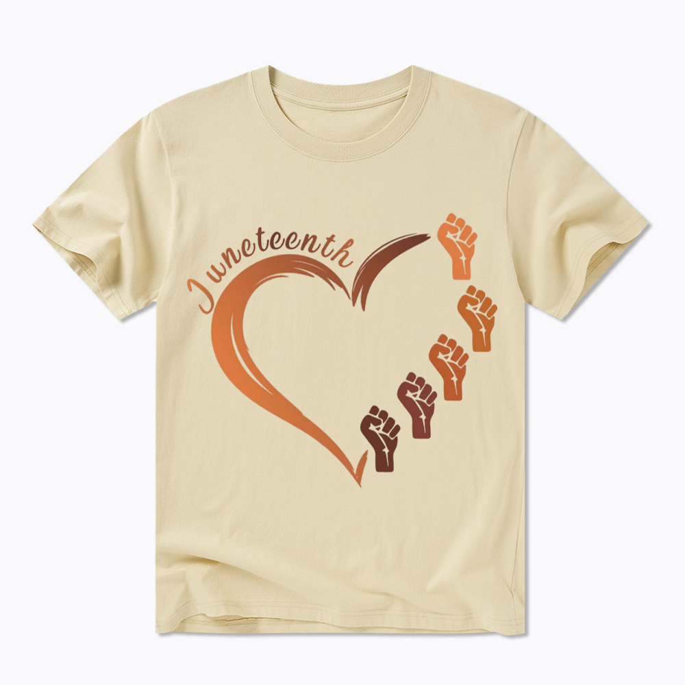 Juneteenth Heart Black Pride Classic T-Shirt