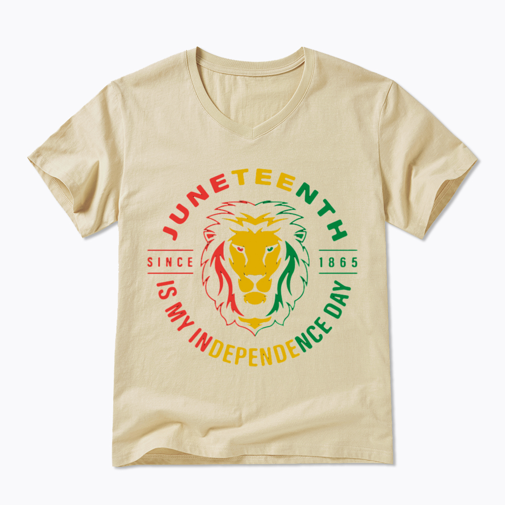 Juneteenth History V-Neck Classic T-Shirt