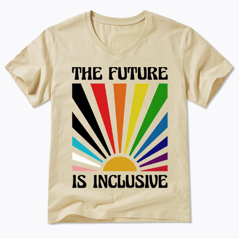 The Future is Inclusive V-Neck Classic T-Shirt