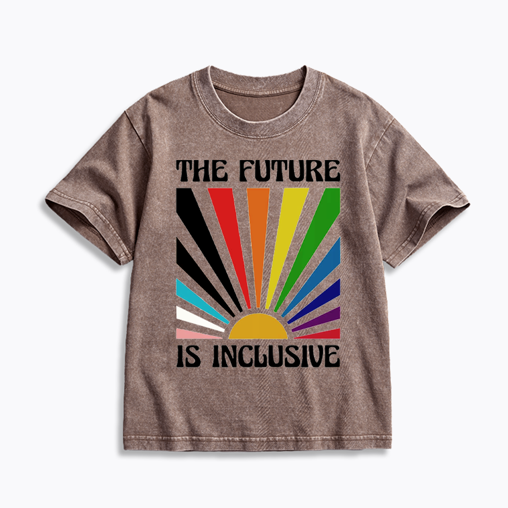 The Future is Inclusive Kids Washed T-Shirt
