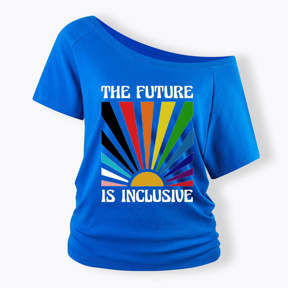 The Future is Inclusive Off Shoulder T-shirt