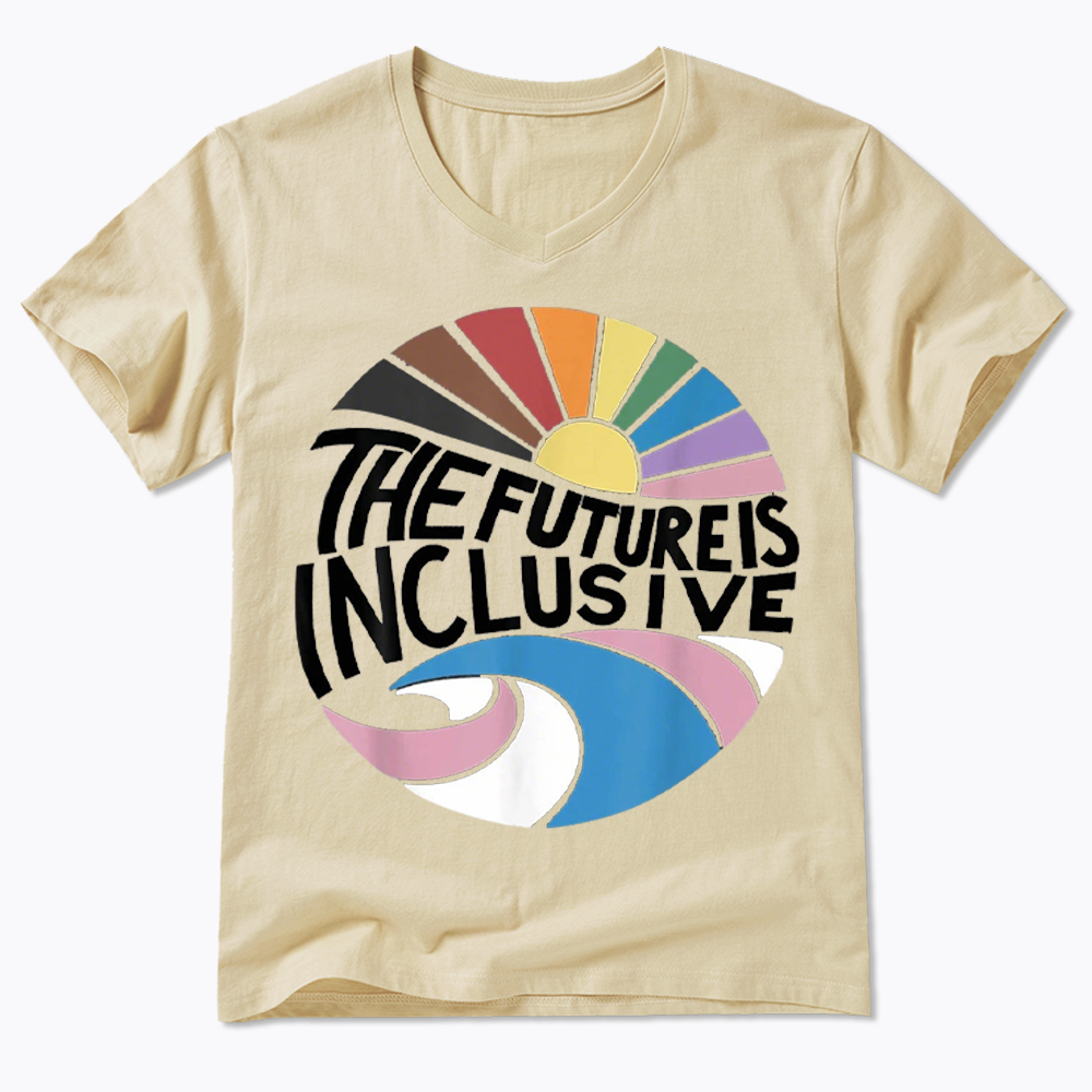 The Future Is Queer V-Neck Classic T-Shirt