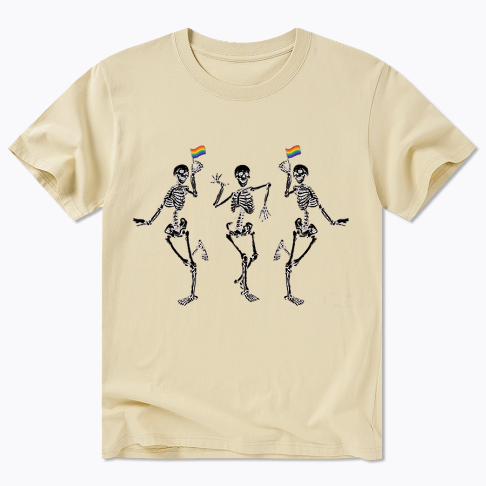 pride dancing skeleton Classic T-Shirt