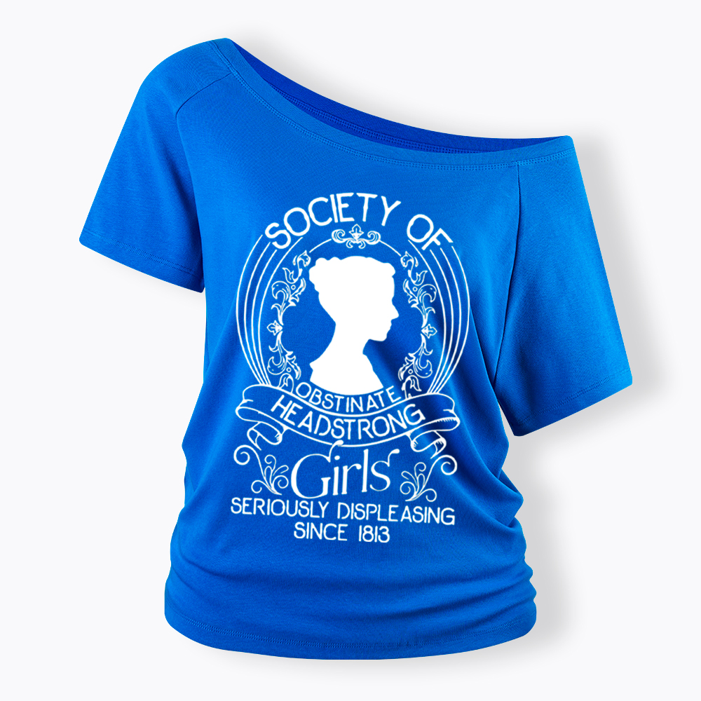 Society Of Obstinate Headstrong Girls Off Shoulder T-shirt