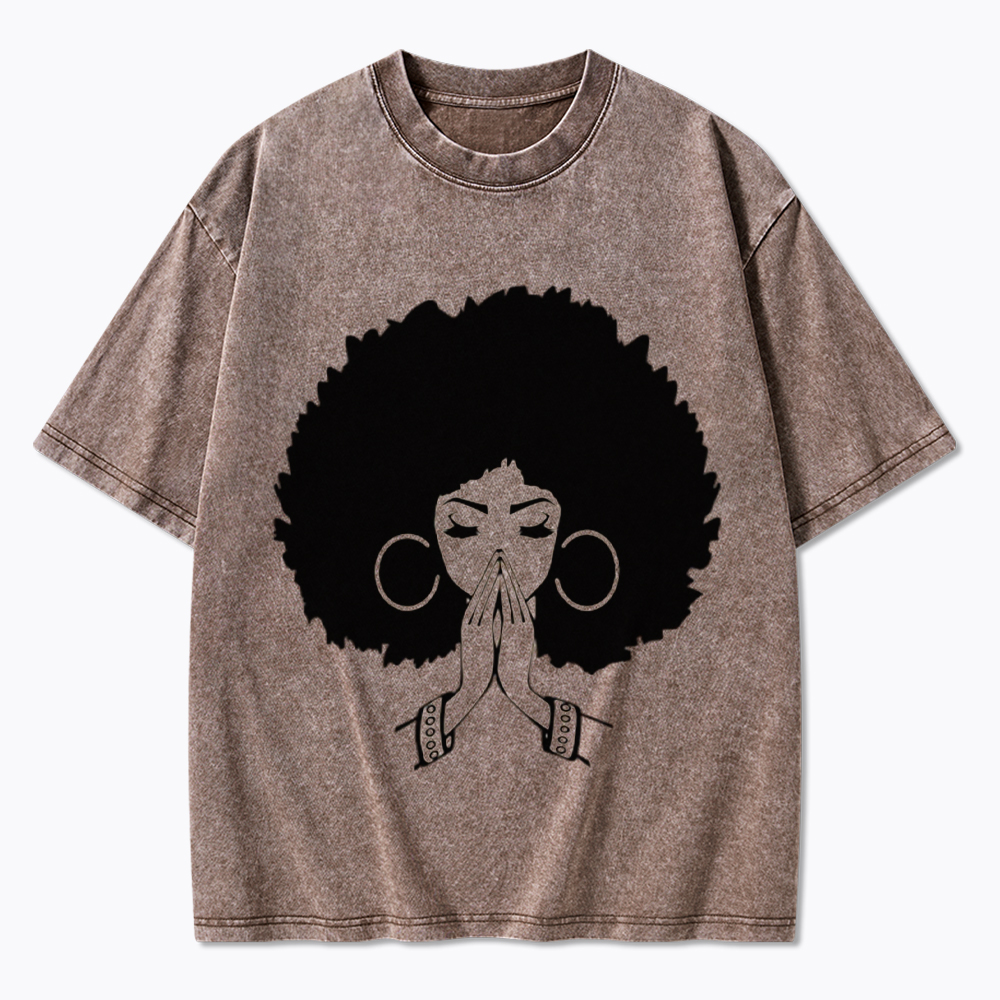Black Girl Magic Washed T-Shirt