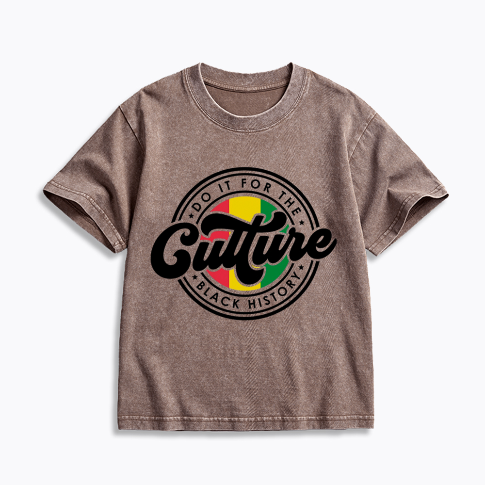Do It For The Culture Do It For The Culture Kids Washed T-Shirt