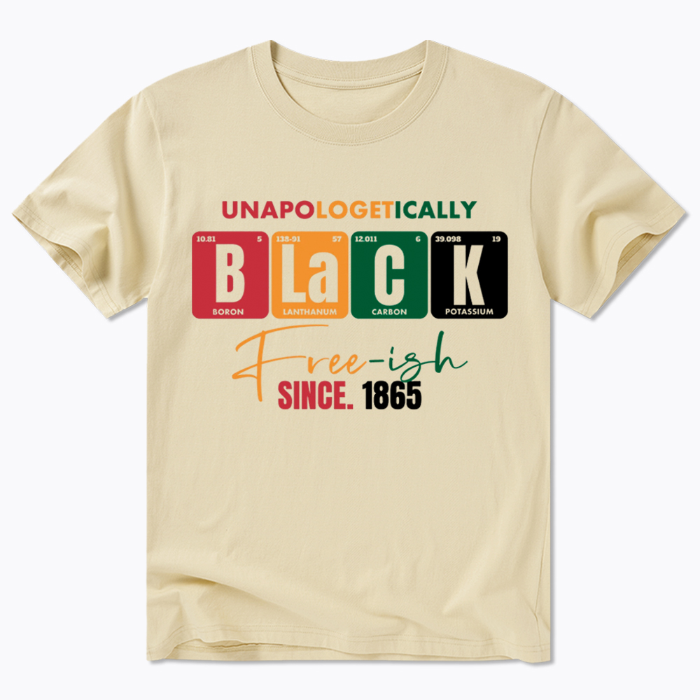 Unapologetically Black Free‑ish Since 1865 Classic T-Shirt