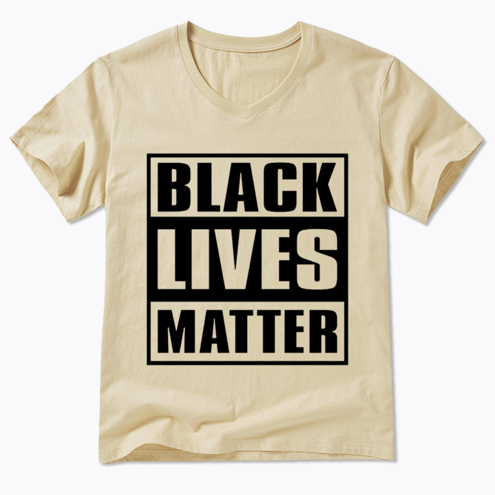 Black Lives Matter Equality Rights V-Neck Classic T-Shirt