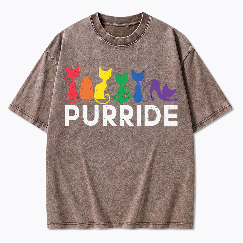 Purride Cat Washed T-Shirt