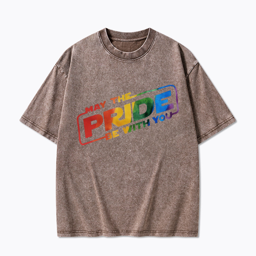 Rainbow Pride Washed T-Shirt