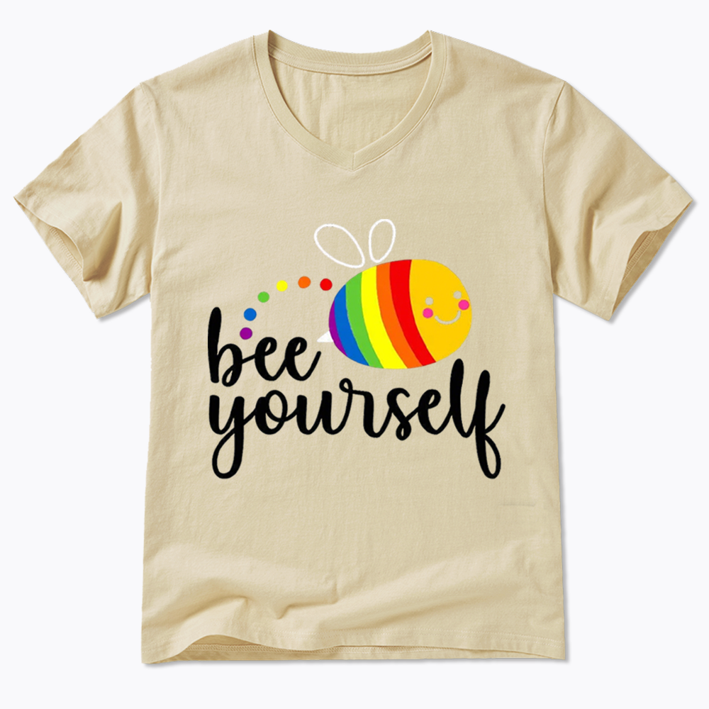 Bee Yourself V-Neck Classic T-Shirt