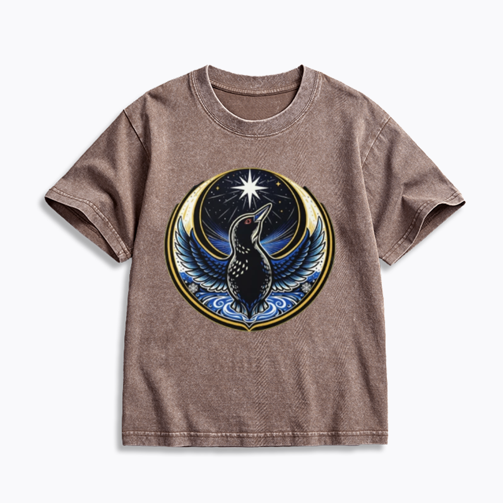 Rebel Loon Kids Washed T-Shirts