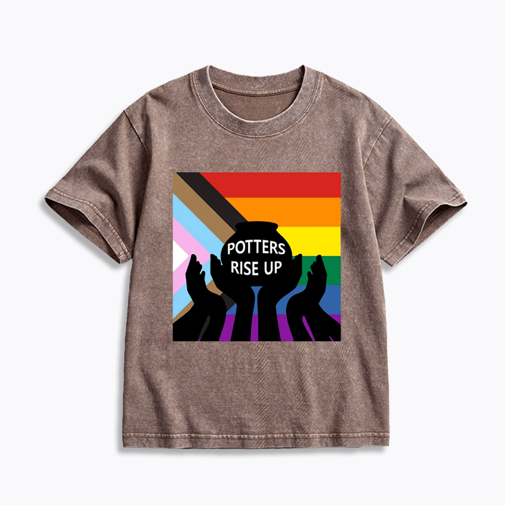 Inclusive Pride Kids Washed T-Shirts