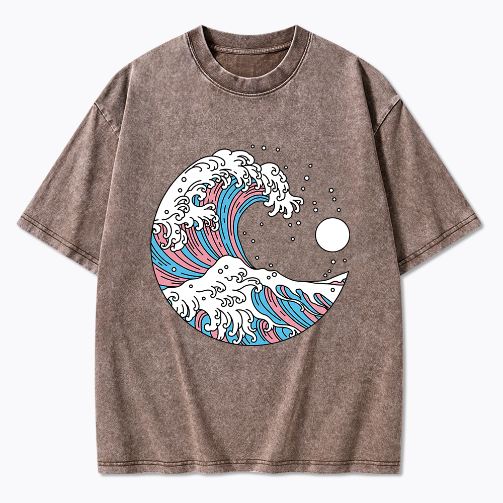 Transgender Washed T-Shirt