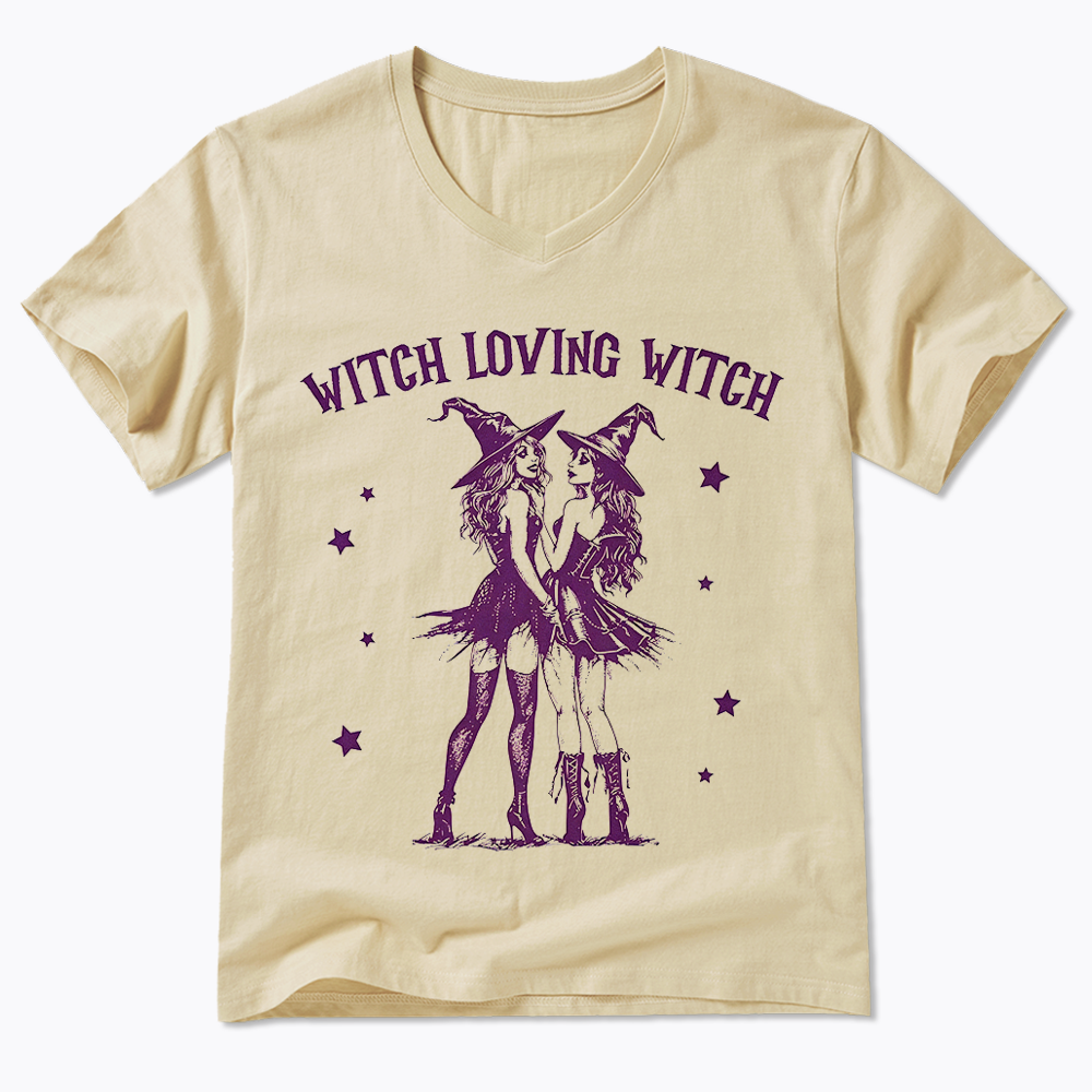 Subtle Lesbian Baby V-Neck Classic T-Shirt