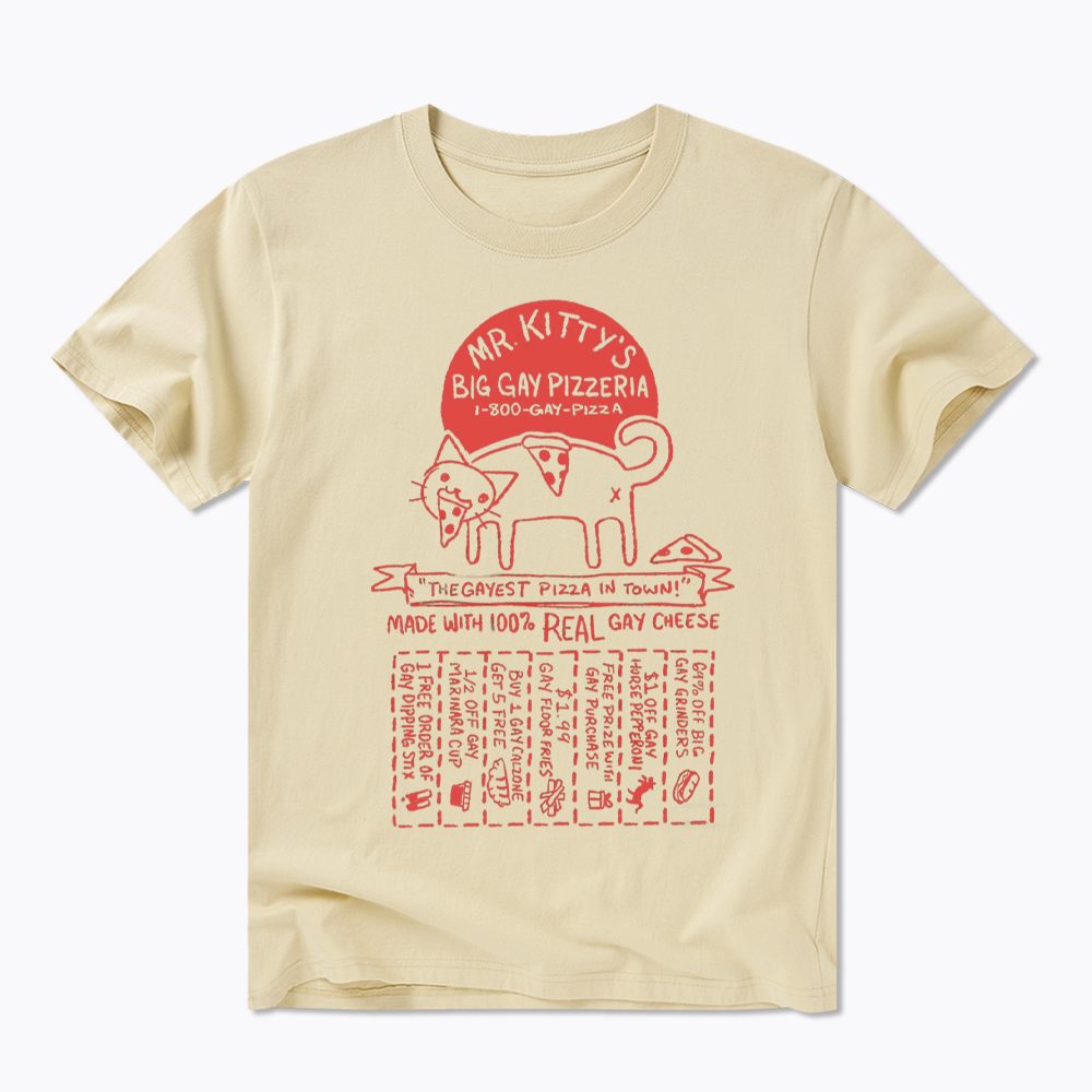 MR. KITTY’S BIG PIZZERIA Classic T-Shirt