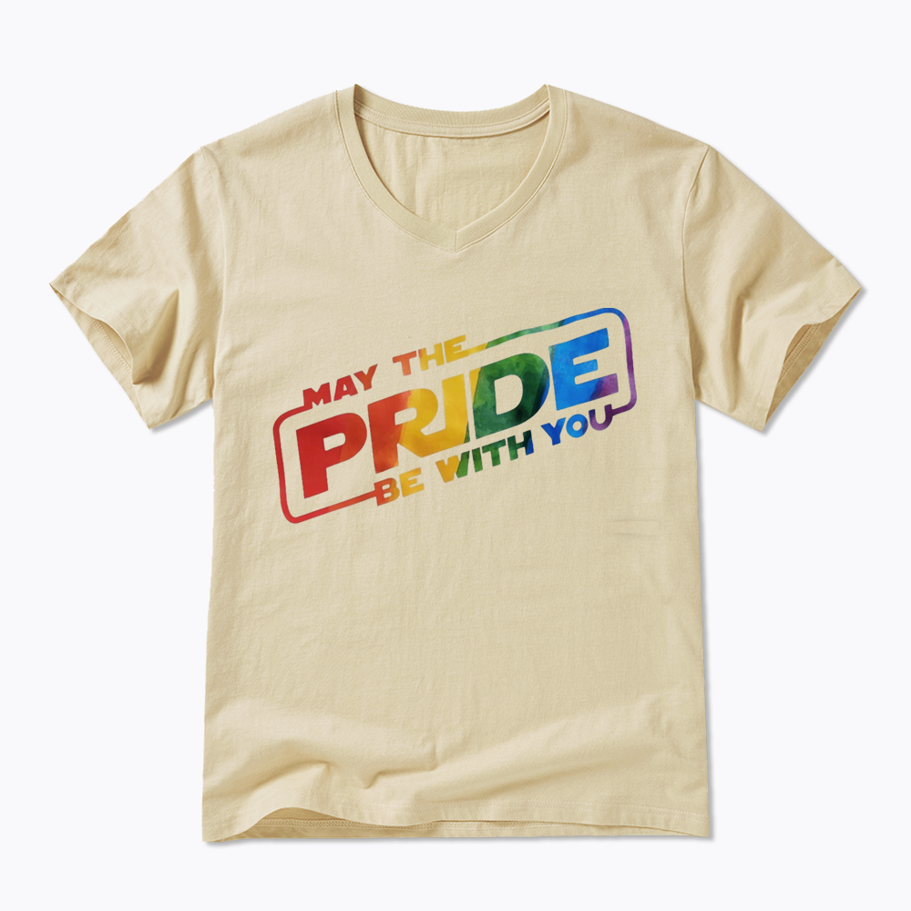 Rainbow Pride V-Neck Classic T-Shirt