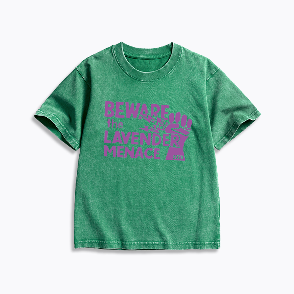 Subtle Pride Kids Washed T-Shirt