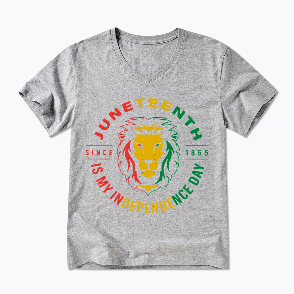 Juneteenth History V-Neck Classic T-Shirt