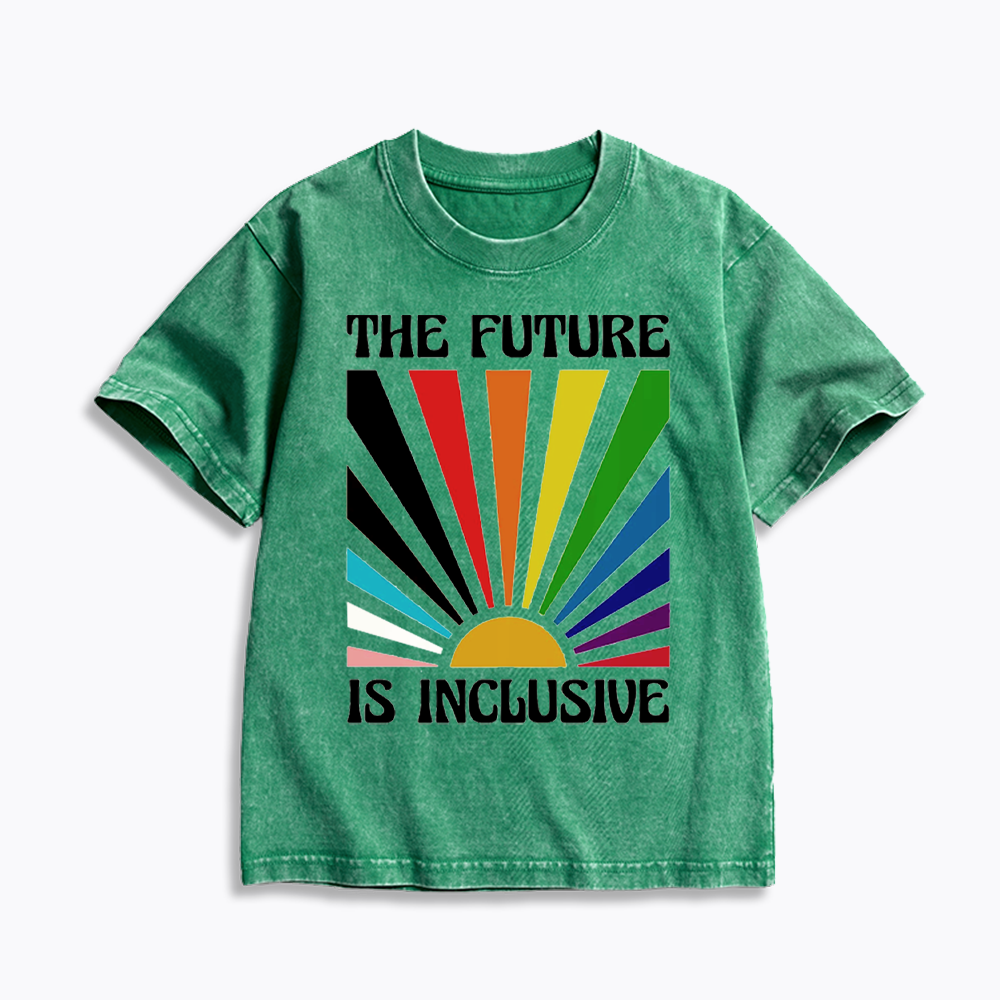 The Future is Inclusive Kids Washed T-Shirt