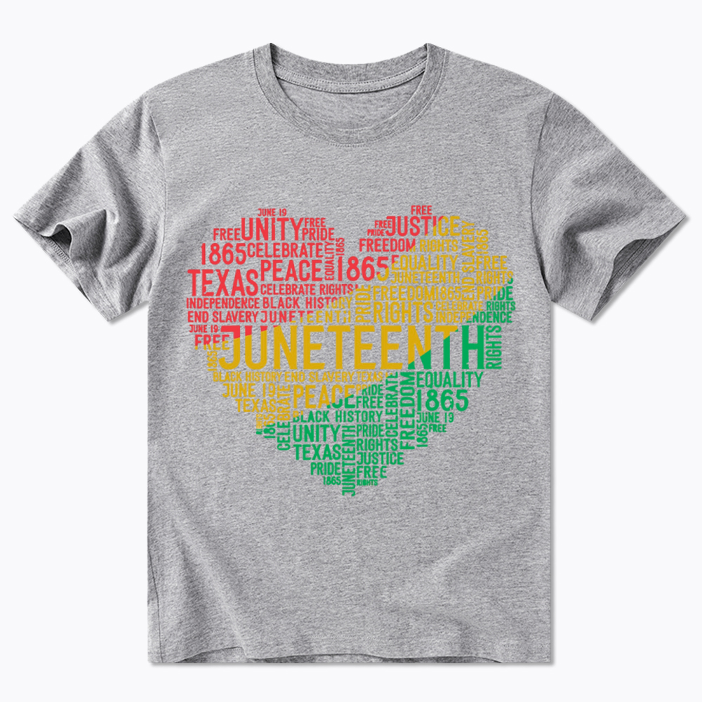 Juneteenth Heart Black History Classic T-Shirt