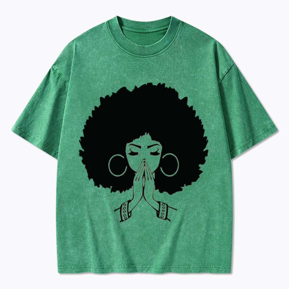 Black Girl Magic Washed T-Shirt