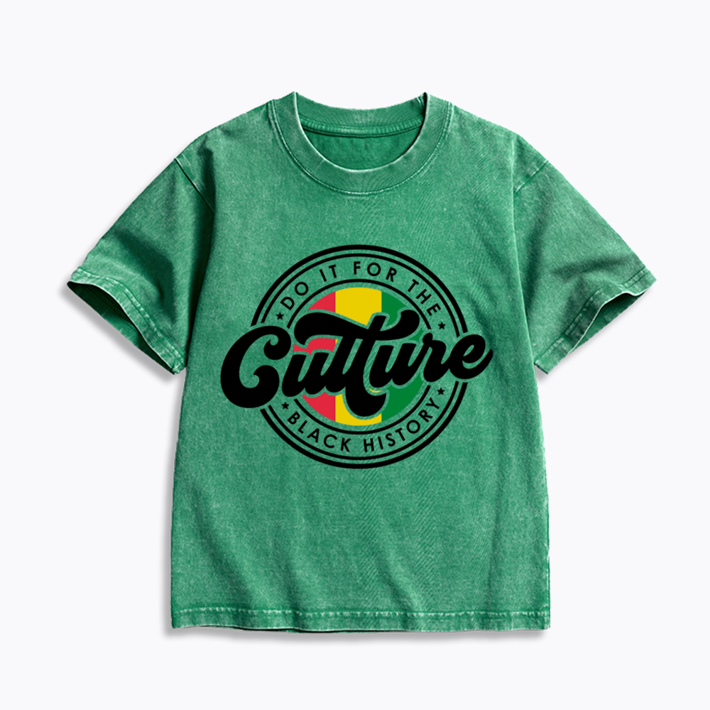 Do It For The Culture Do It For The Culture Kids Washed T-Shirt